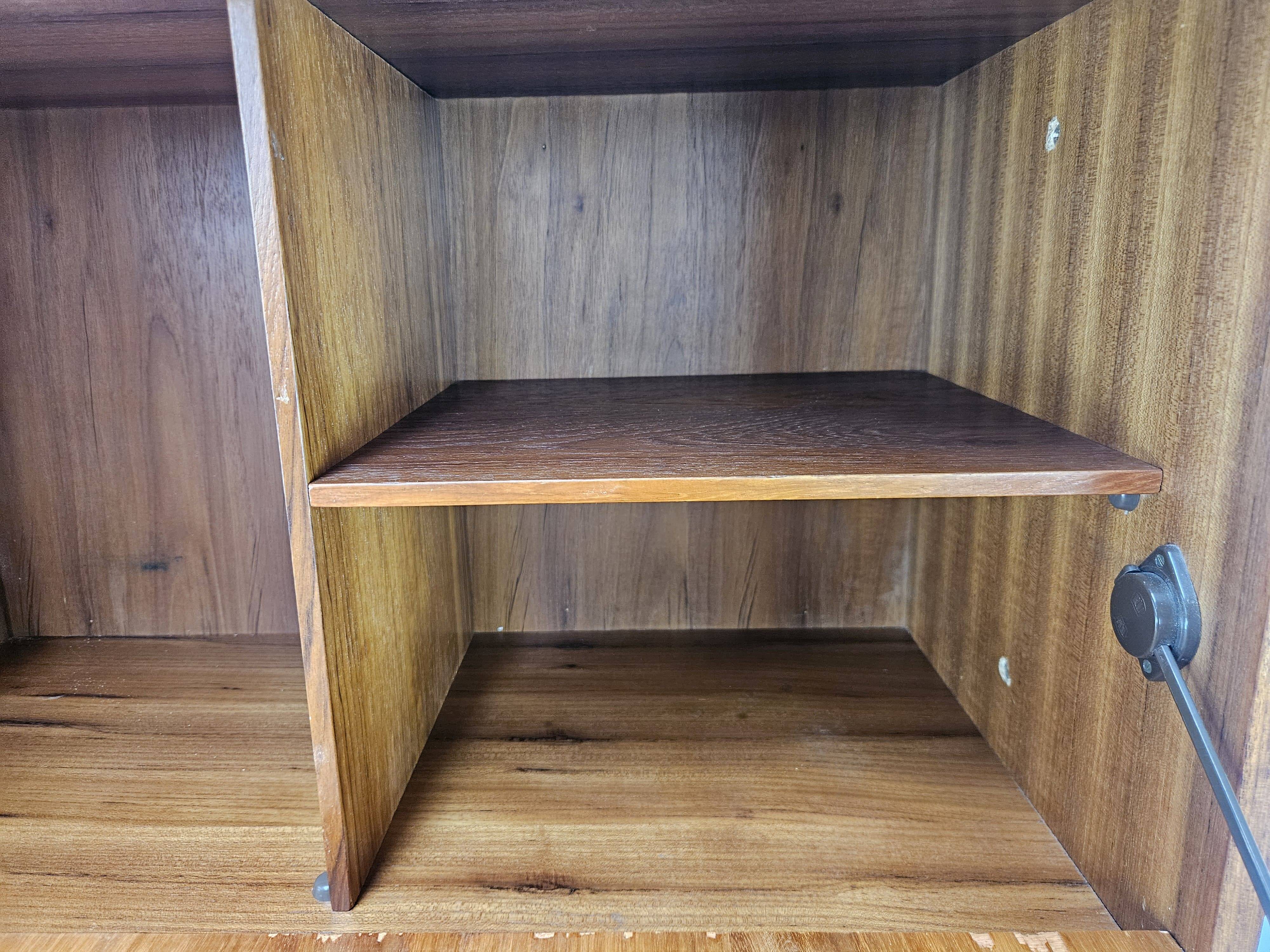 Swedish teak bookcase from the 1960s