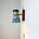 Decorative Sgraffito Ceramic Wall Lamp By Tilgmans Keramik, Sweden 1960S