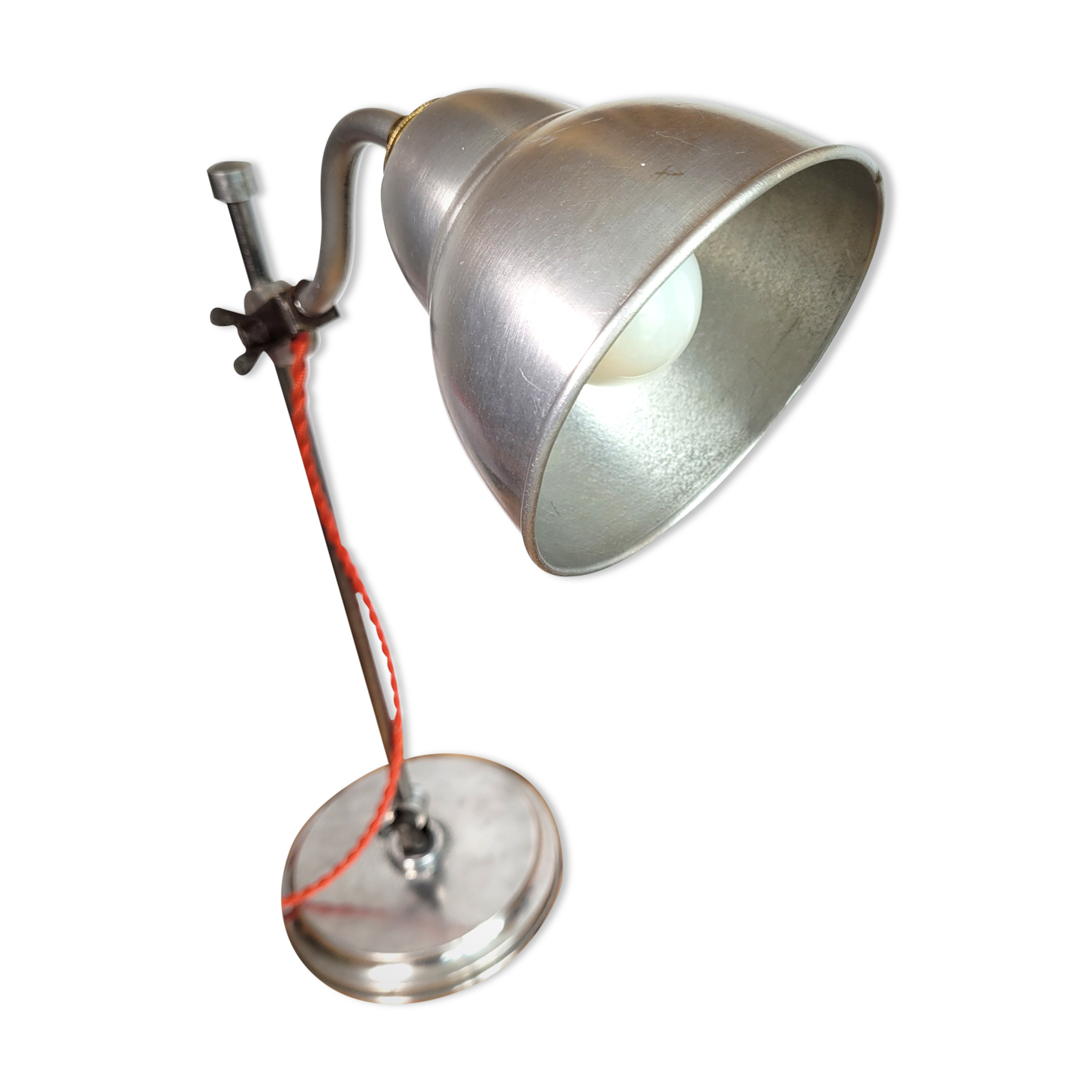 Gooseneck lamp renovated 1940