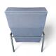 Gijs van der Sluis high back arm chair light grey