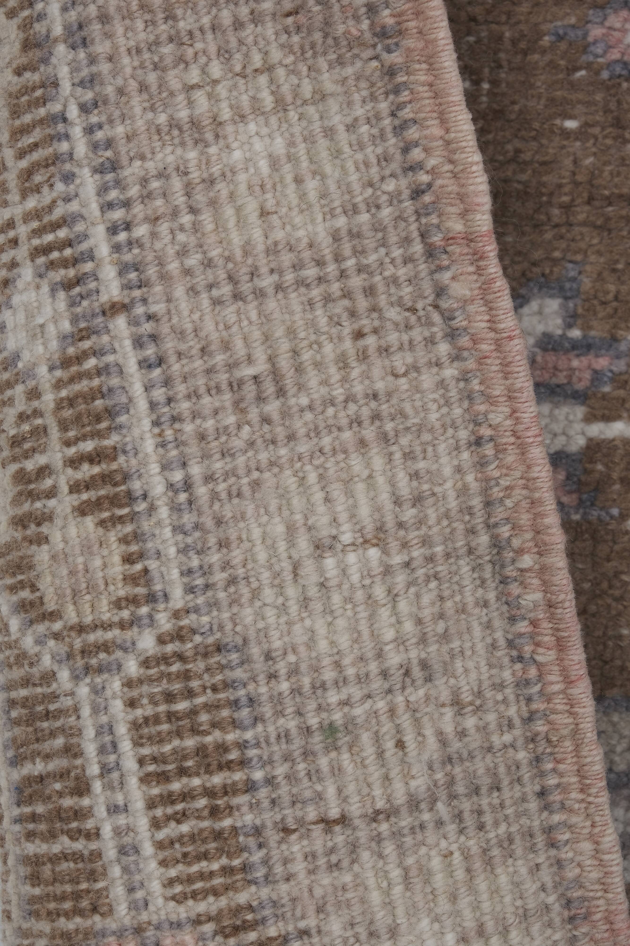 Vintage Turkish rug from Oushak, hand-woven 94x162 cm