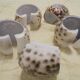 Set de 5 ronds de serviette coquillages