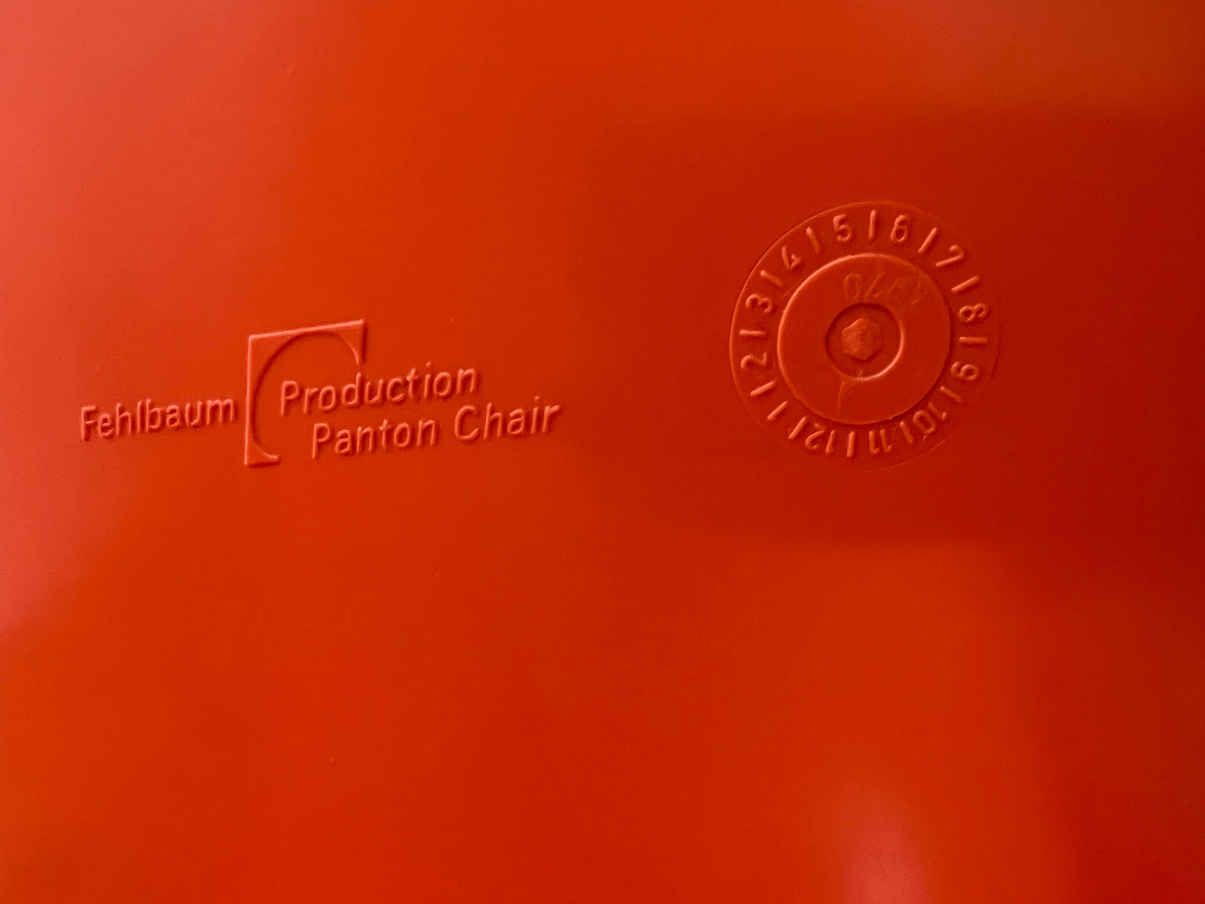 Chair S by Verner Panton for Herman Miller Fehlbaum 1970