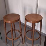 Suite of 2 baumann stools from 1950