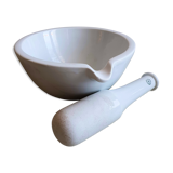 Laboratory mortar in earthenware