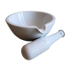 Laboratory mortar in earthenware