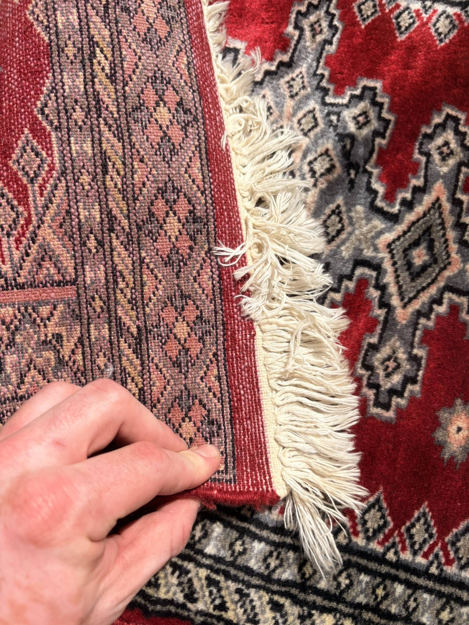 Carpet Pakistan Afghanistan Bokhara Balouch Entrance