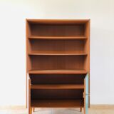 Vintage teak library 1970