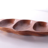 Vintage teak drink bowl 1960s german