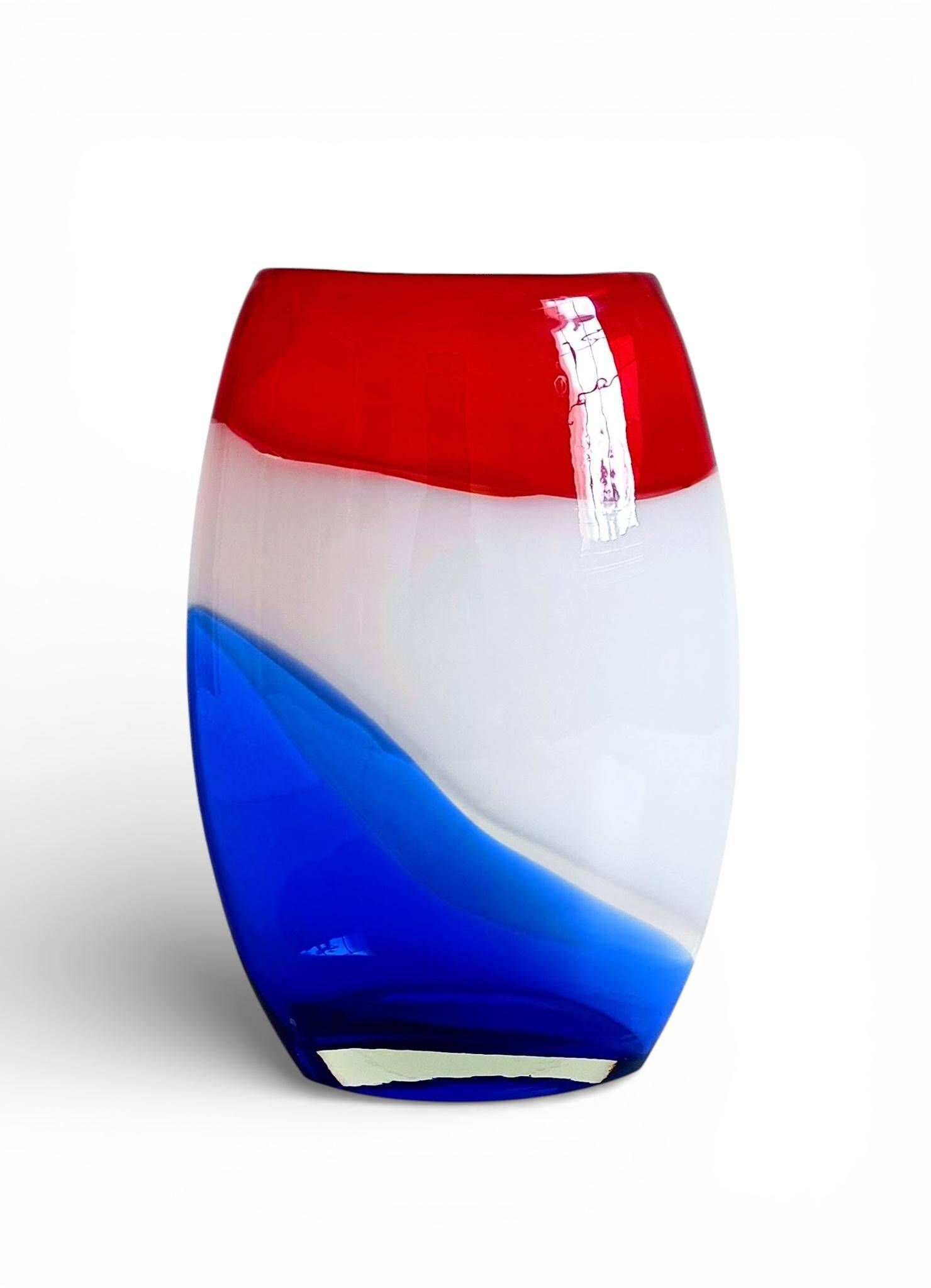 Post-Modern Murano Art Glass Vase by Cose Belle, Italy, 1980s