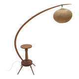 Scandinavian arc floor lamp from the 60s
