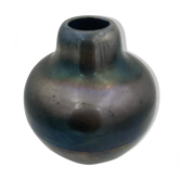 Rambervillers flamed sandstone vase attributed to A. Cytère