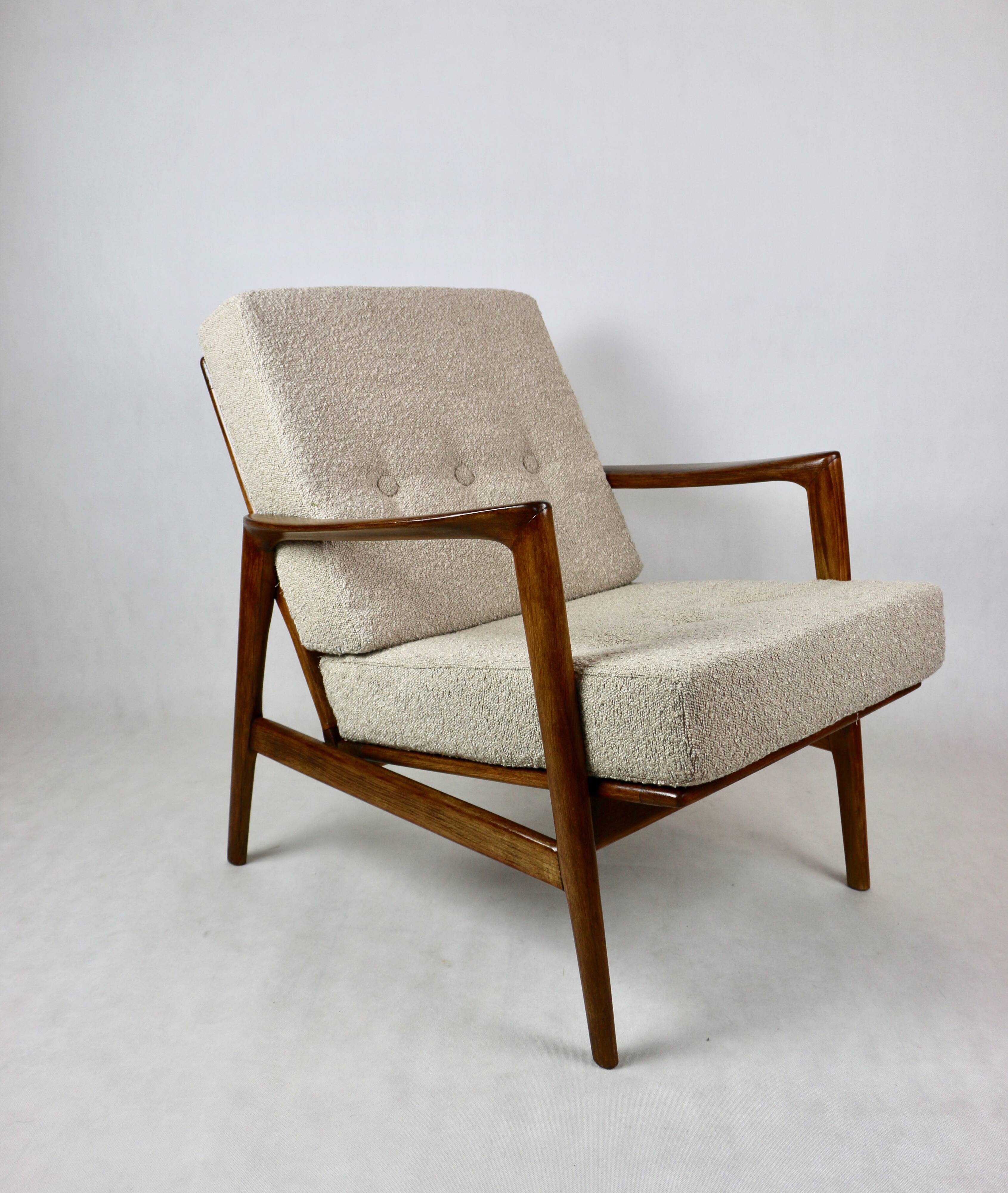 Polish Beige Stefan Armchair, 1970s
