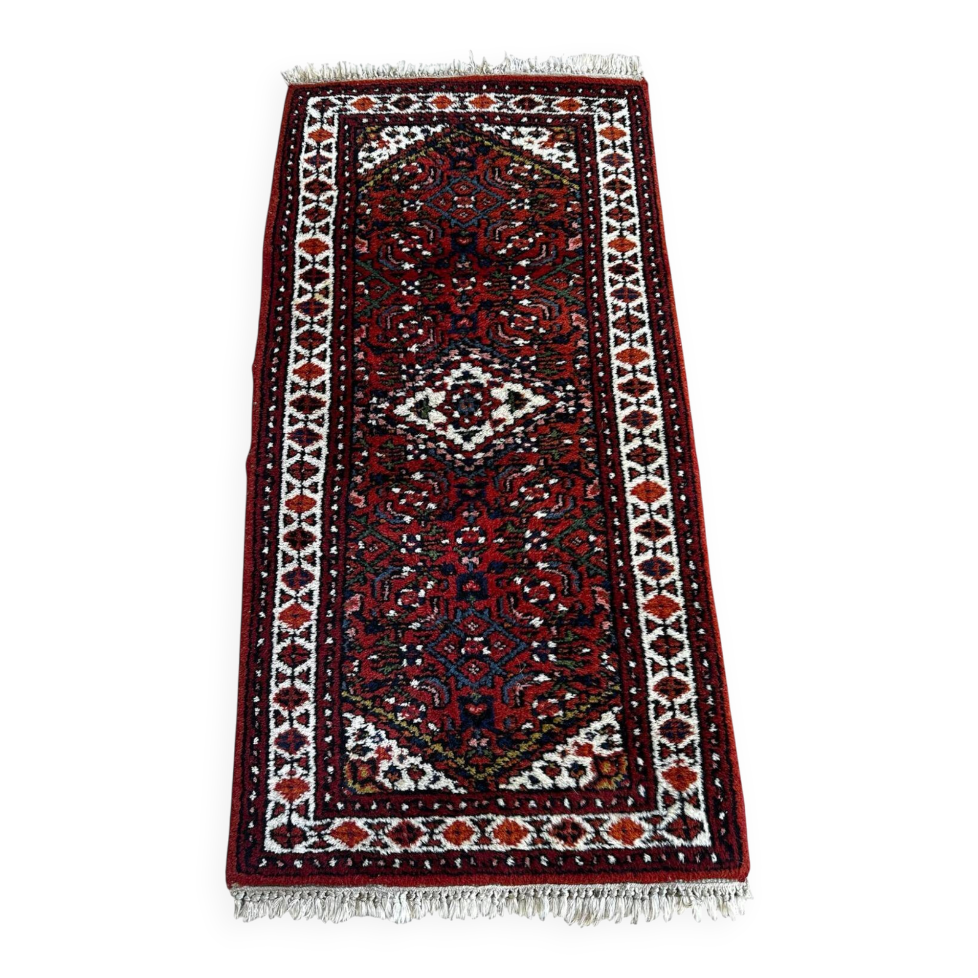 Handmade Persian rug 120cm x 60cm
