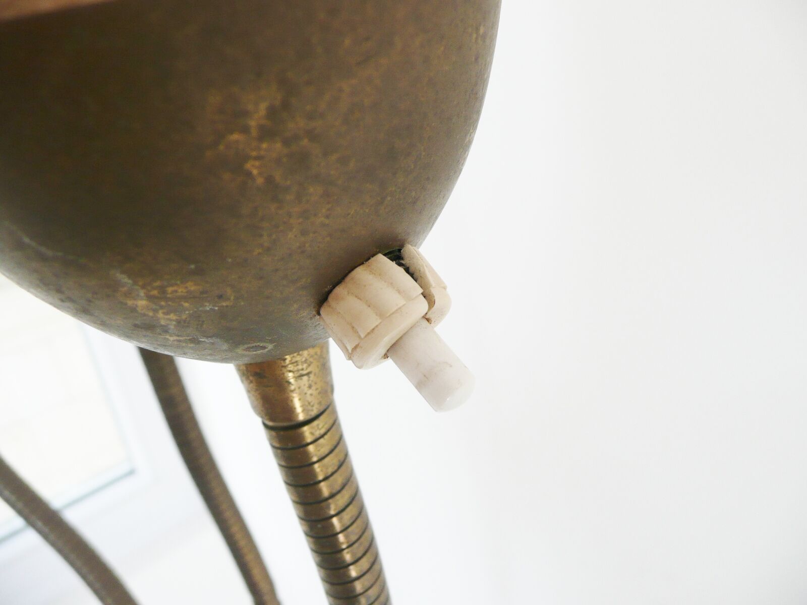 Typical lamp 1950-3 arm flexible 50s design vintage 50's