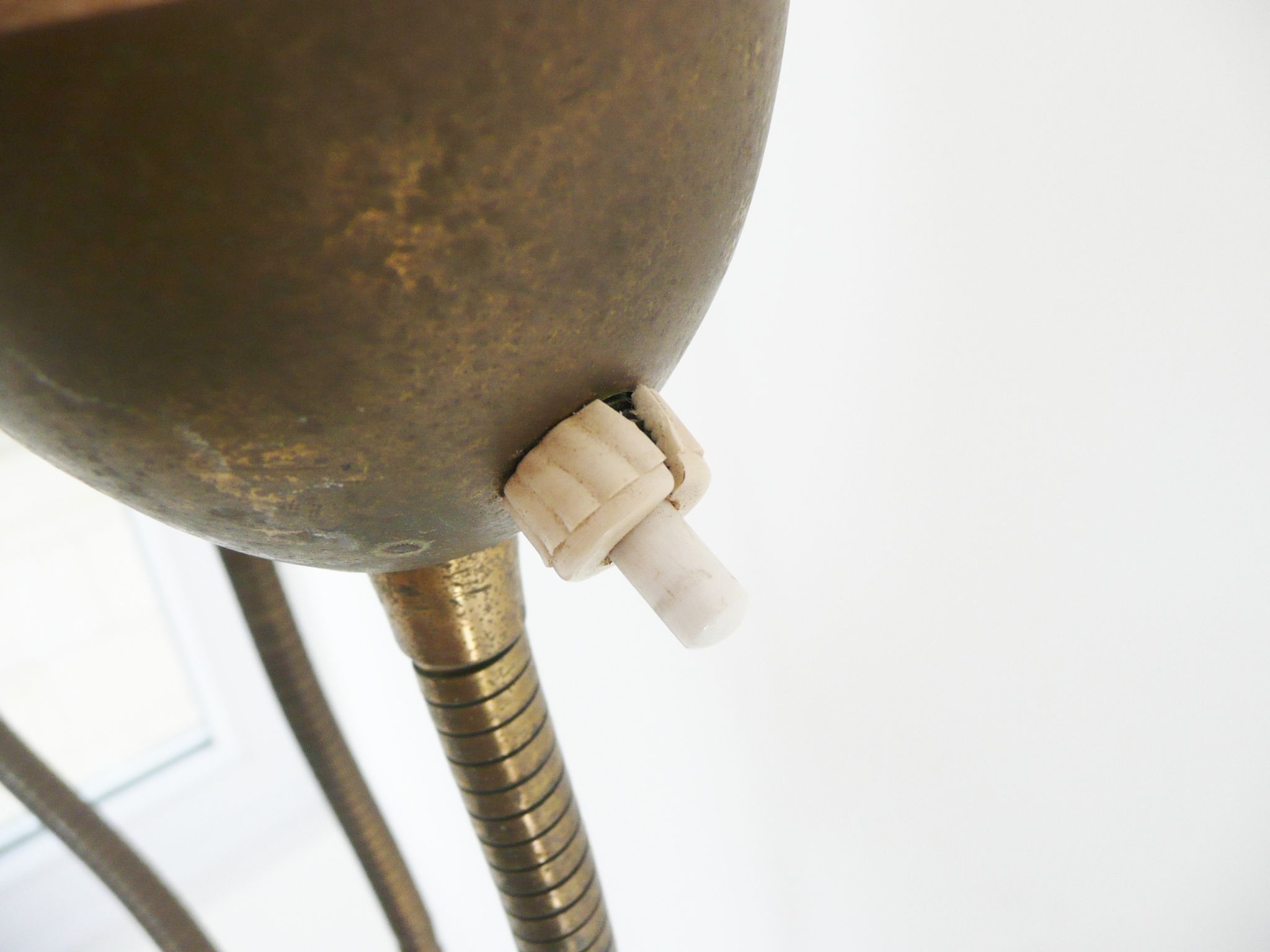 Typical lamp 1950-3 arm flexible 50s design vintage 50's