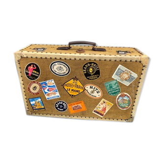 Vintage antique suitcase