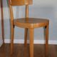 Série de 3 chaises bistrot 1950