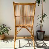 Vintage rattan chair 1970