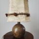 Pyrite stone lamp by Guy Baudat from the 1970s.