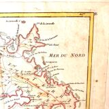 Old map Martinique