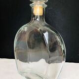 Molded glass decanter