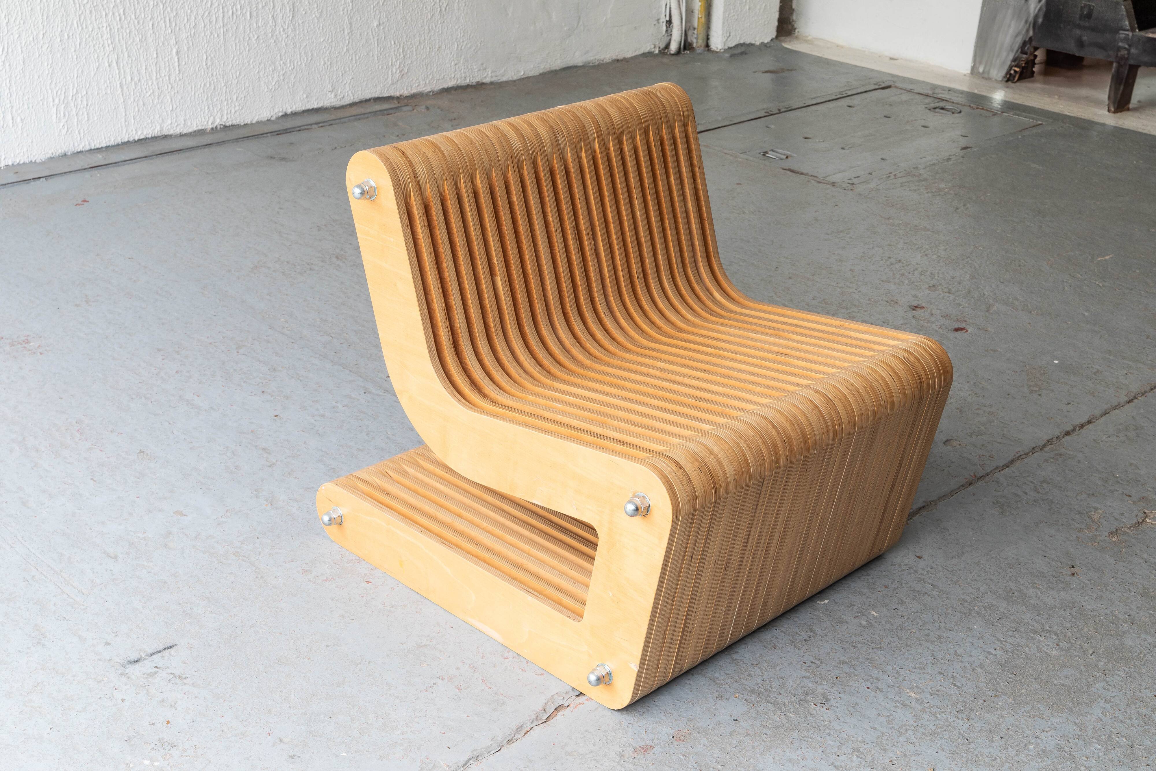Postmodern lounge chair, 1990's