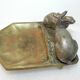 Bronze ashtray signed albert marionnet (1852-1910) art nouveau