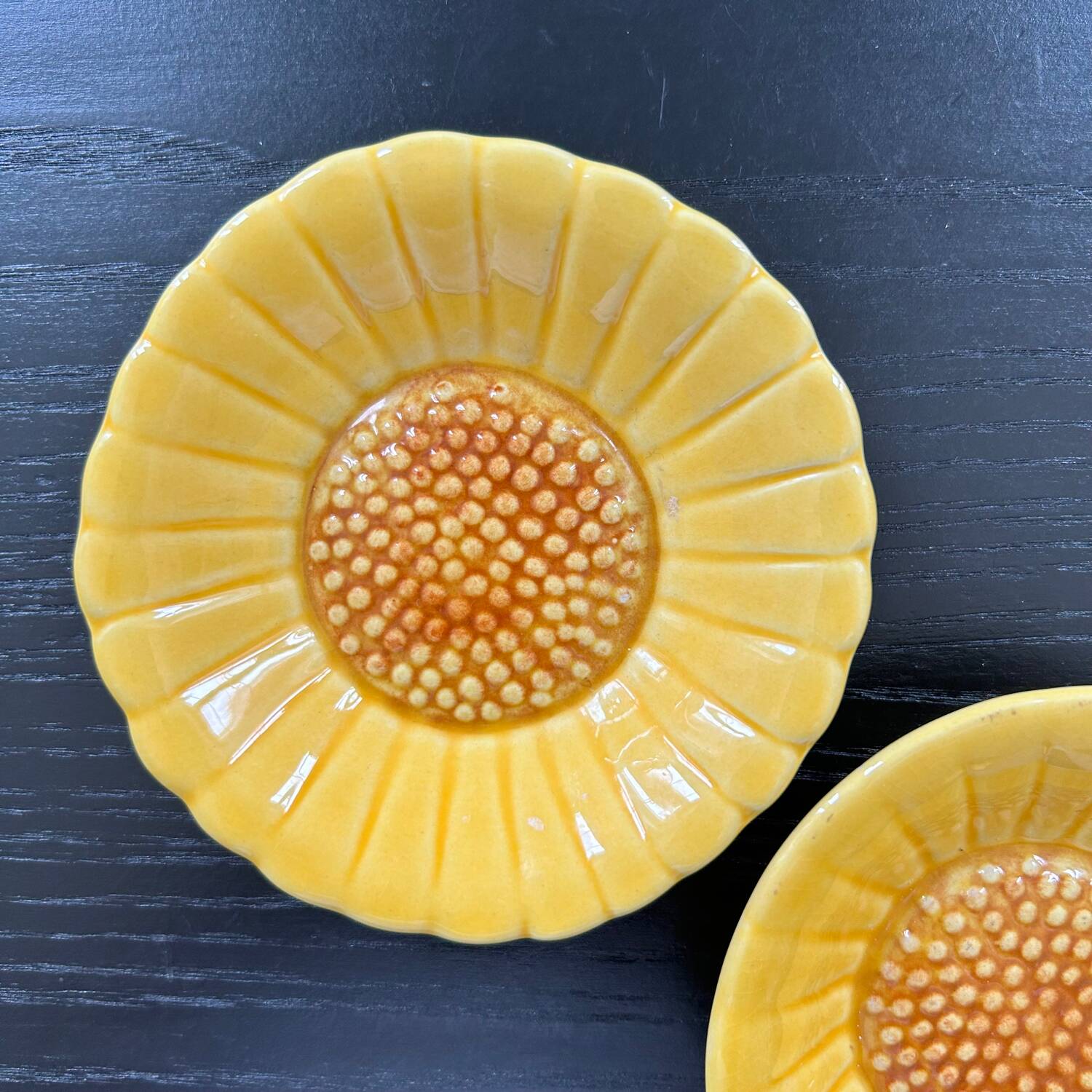 Pairs of sunflower cups