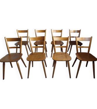 Set 8 chaises de bistrot Tubingen Allemagne