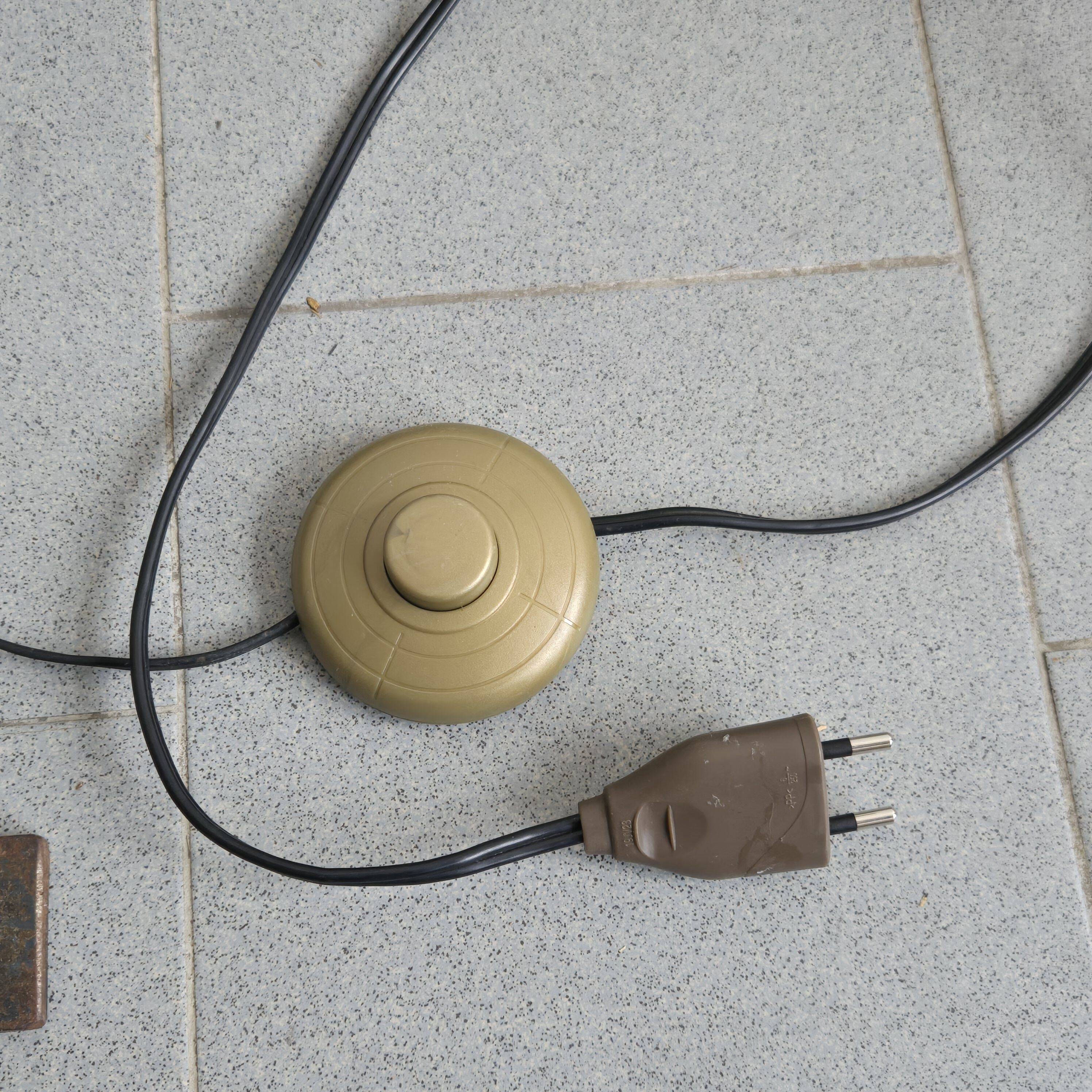 Vintage brutalist floor lamp 1970