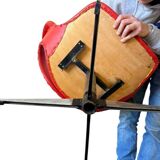 Vintage orange lounge armchair / children's chair