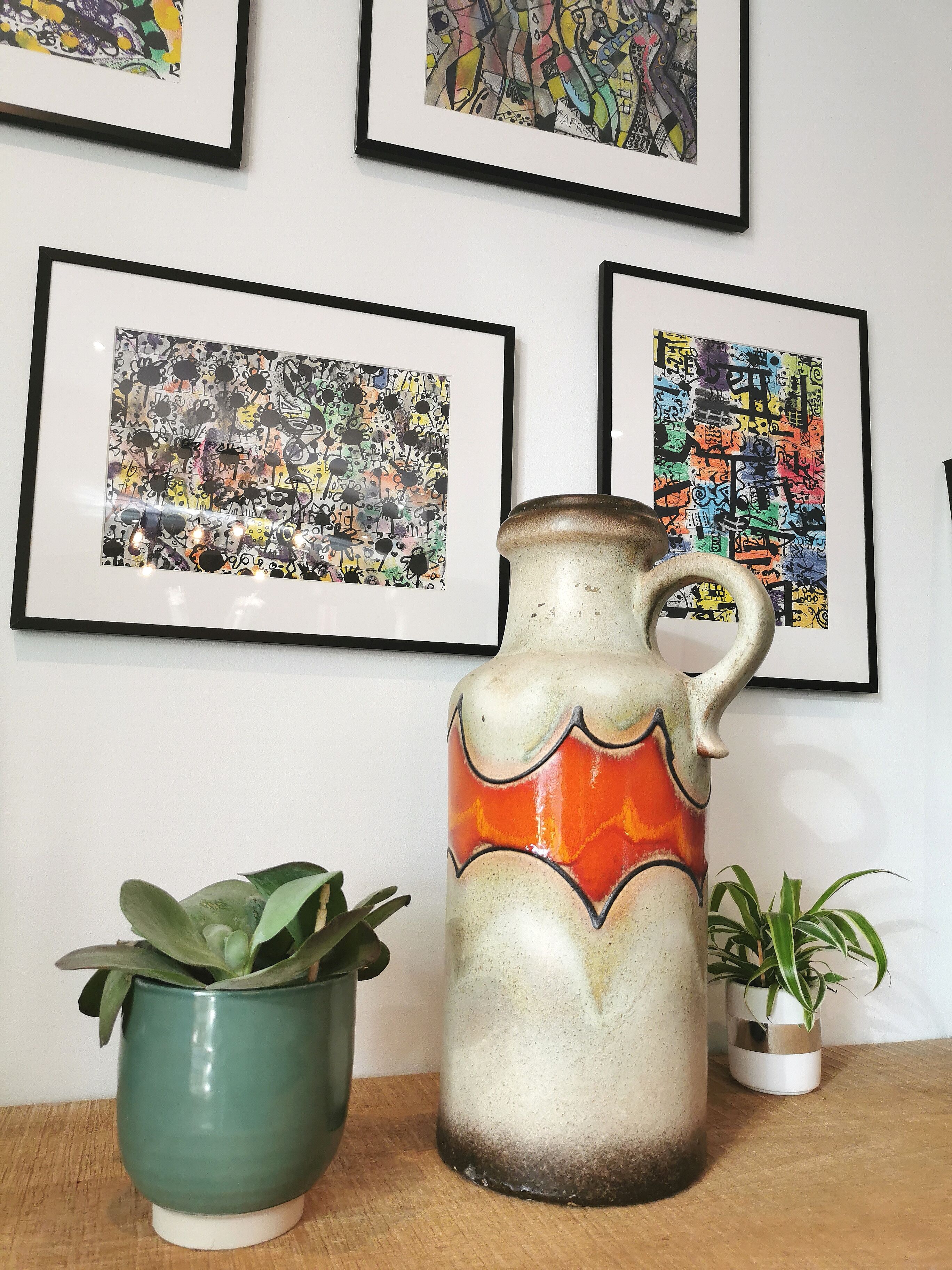 Vase haut céramique