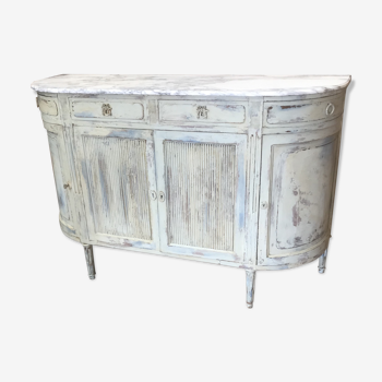 Ancienne commode demie lune