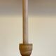 Geometric Hand CANDLE HOLDER Stoneware VINTAGE France