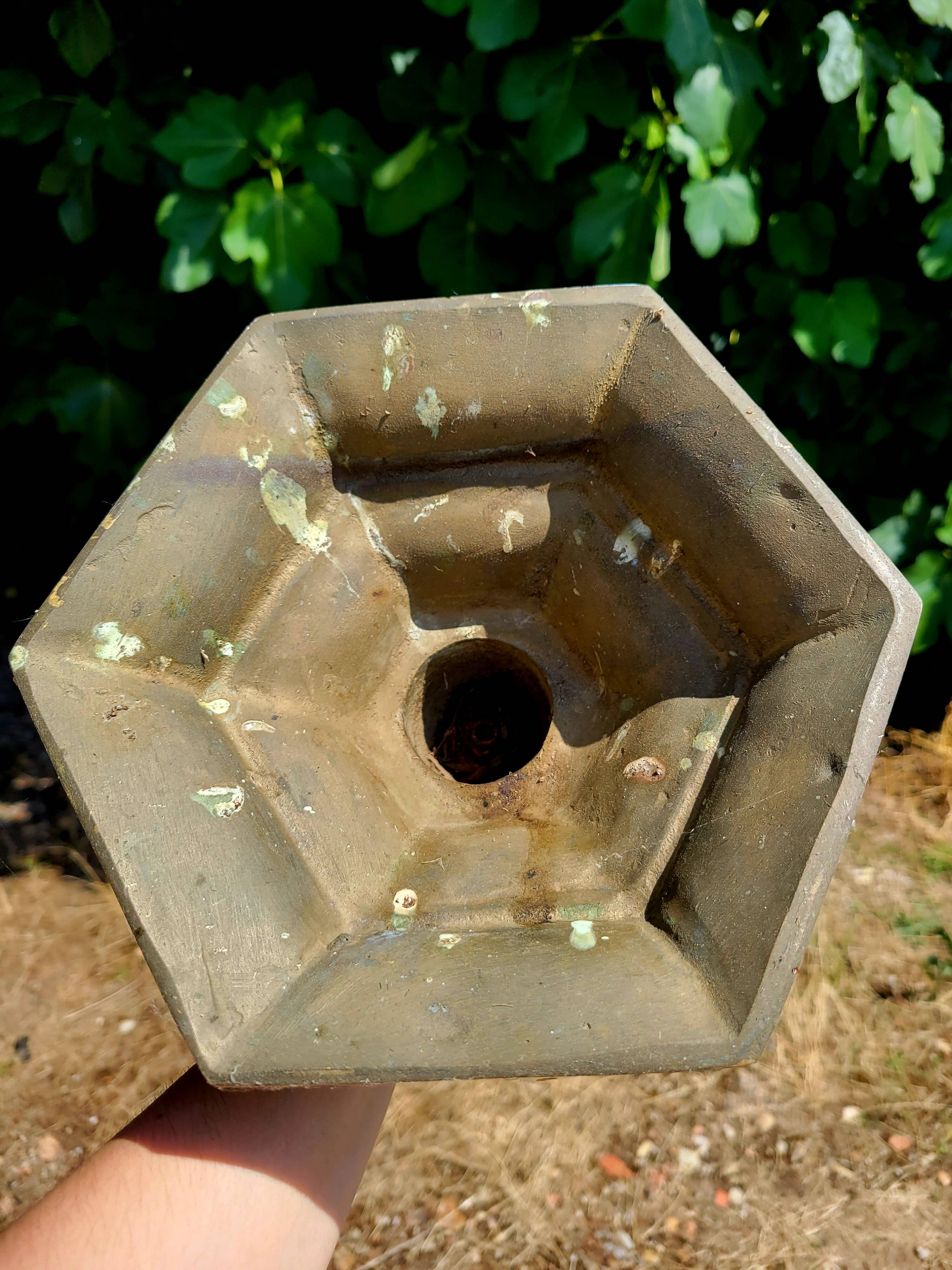 Golden metal floor lamp