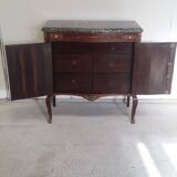 Louis XV writing chest of drawers 2nd part 19th century