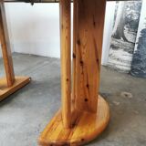 Rainer Daumiller round pine table