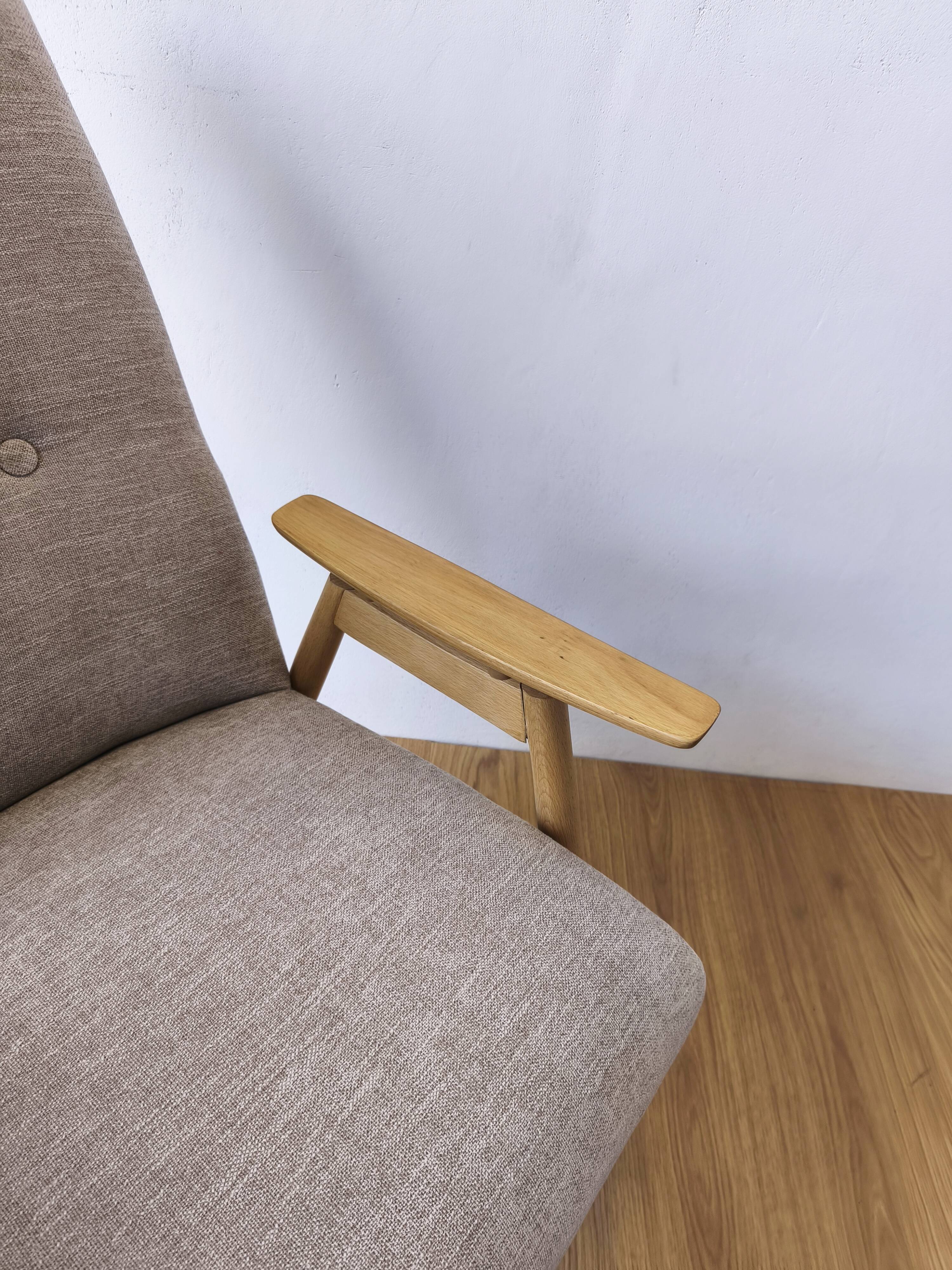 Designer armchair by J. šmidek, 1970s.