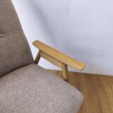 Designer armchair by J. šmidek, 1970s.