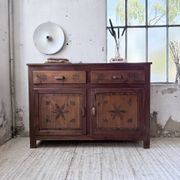 Meuble de rangement confiturier art populaire savoyard 1950