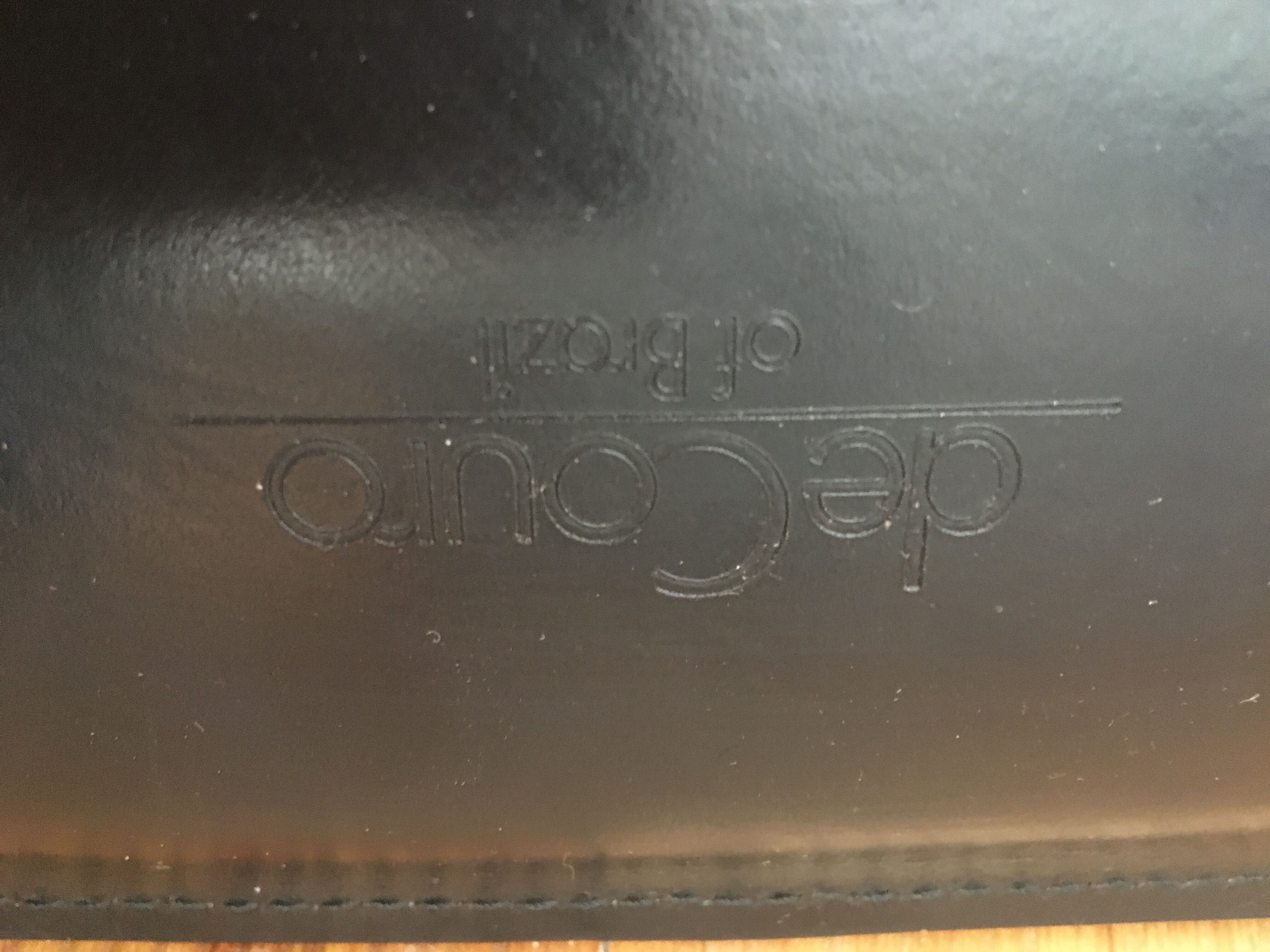 Pair of Couro of Brazil chairs