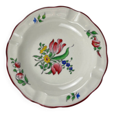 Cendrier, modèle réverbère par KG Lunéville, motif tulipe