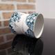 Old diabolo egg cup in Terre de Fer model "Marie Louise"