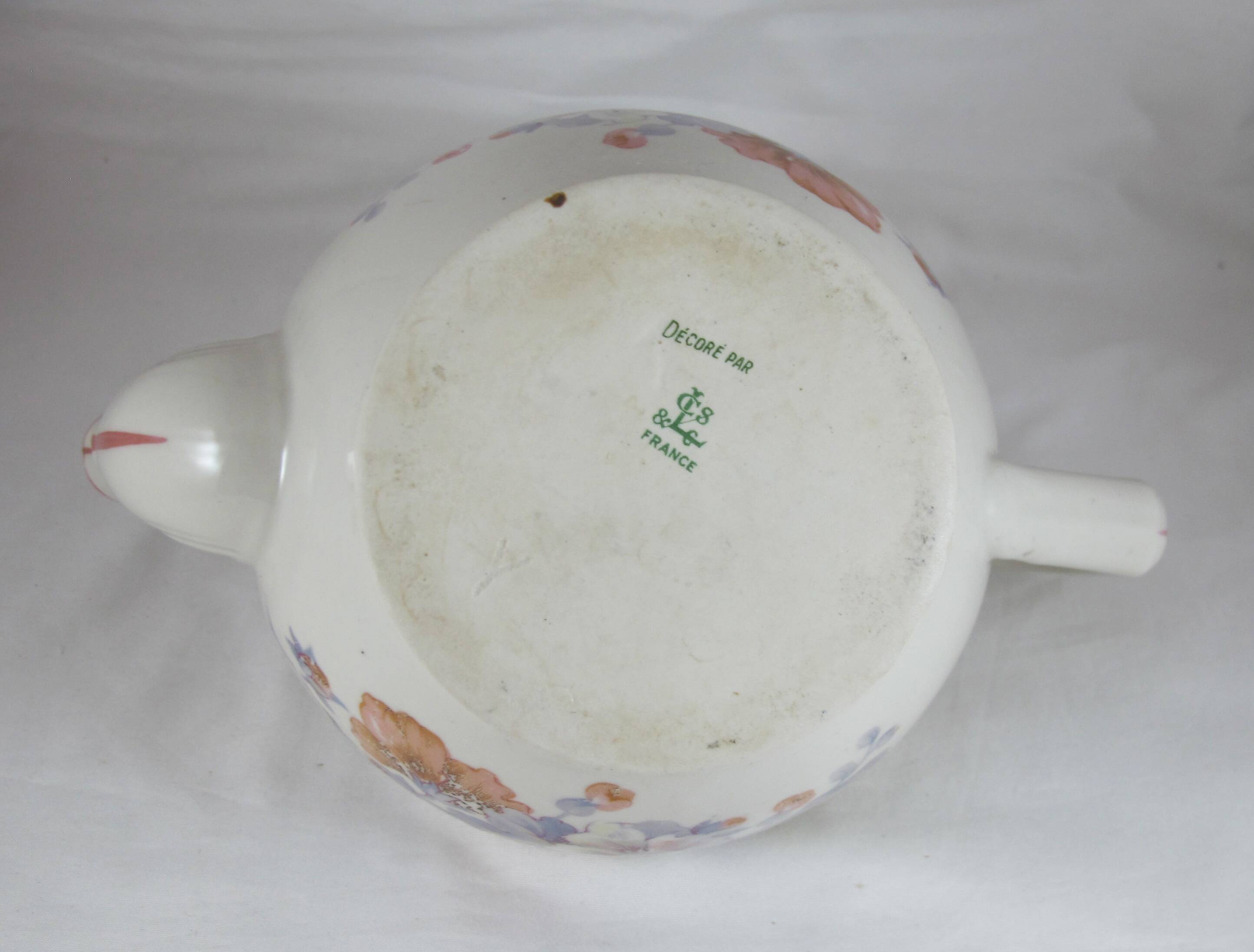 ceramic teapot French France