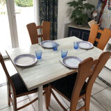 Solid wood table