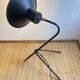 Vintage 1970s black cocotte lamp