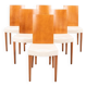 6 Chaises design Miss Trip par Philippe Strack pour Kartell