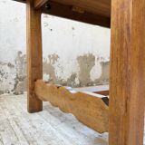 Table de ferme en chêne 2m