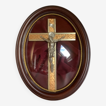 Large crucifix reliquary frame